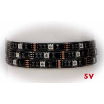 Tira 60 Leds SMD5050 SEMIPROTEGIDA IP-65 RGB (por metro)